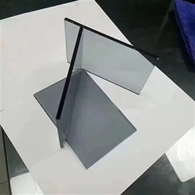 Szare szkło float w kolorze szarym