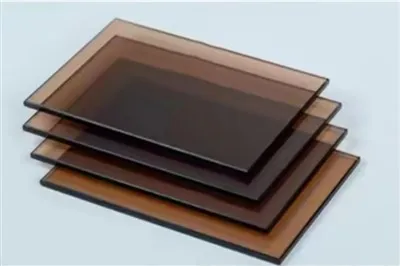 Złoto Brązowe Szkło Float